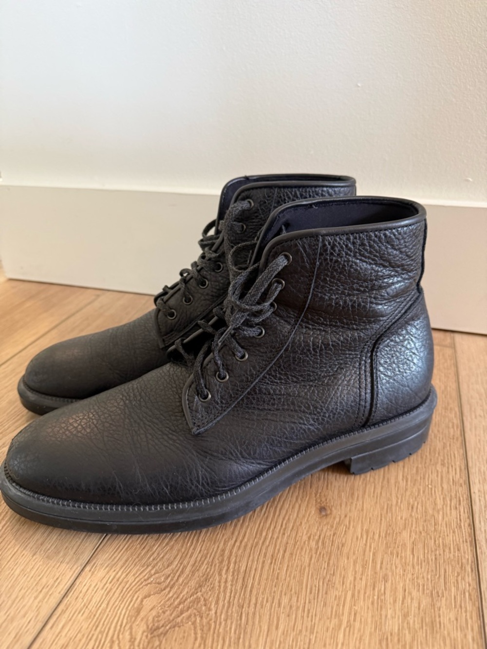 Aquatalia Danny Weatherproof Leather Boots – Men’s Size 12